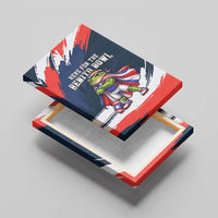 Benito Bowl Puerto Rican Football Canvas Wall Art Coquí Frog Puerto Rican