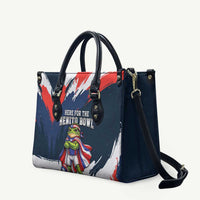 Benito Bowl Puerto Rican Football Leather Bag Coquí Frog Puerto Rican