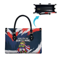 Benito Bowl Puerto Rican Football Leather Bag Coquí Frog Puerto Rican