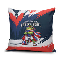 Benito Bowl Puerto Rican Football Pillow Cover Coquí Frog Puerto Rican
