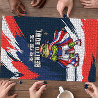 Benito Bowl Puerto Rican Football Puzzle Coquí Frog Puerto Rican