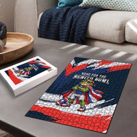 Benito Bowl Puerto Rican Football Puzzle Coquí Frog Puerto Rican