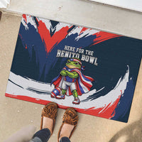 Benito Bowl Puerto Rican Football Rubber Doormat Coquí Frog Puerto Rican