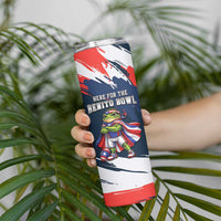 Benito Bowl Puerto Rican Football Skinny Tumbler Coquí Frog Puerto Rican