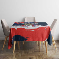 Benito Bowl Puerto Rican Football Tablecloth Coquí Frog Puerto Rican
