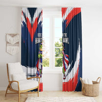 Benito Bowl Puerto Rican Football Window Curtain Coquí Frog Puerto Rican