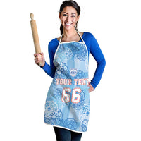 Custom World Football 2026 England Apron Three Lions and Tudor Rose Pattern