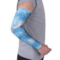 Custom World Football 2026 England Arm Sleeves Three Lions and Tudor Rose Pattern
