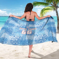 Custom World Football 2026 England Sarong Three Lions and Tudor Rose Pattern