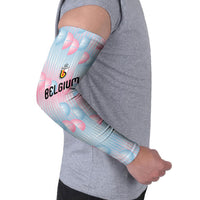 Custom World Football 2026 Belgium Arm Sleeves Belgian The Red Devils Champions