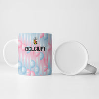 Custom World Football 2026 Belgium Ceramic Mug Belgian The Red Devils Champions