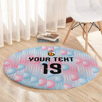 Custom World Football 2026 Belgium Round Carpet Belgian The Red Devils Champions