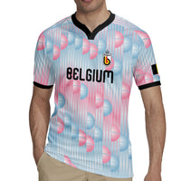 Custom World Football 2026 Belgium Rugby Jersey Belgian The Red Devils Champions