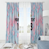 Custom World Football 2026 Belgium Window Curtain Belgian The Red Devils Champions
