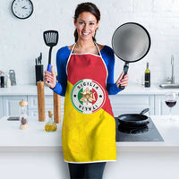Italy Sicilia Apron Triskeles With Lemons - Wonder Print Shop