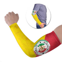 Italy Sicilia Arm Sleeves Triskeles With Lemons - Wonder Print Shop