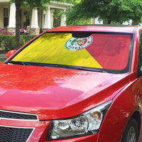 Italy Sicilia Auto Sun Shade Triskeles With Lemons - Wonder Print Shop