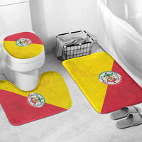 Italy Sicilia Bathroom Set Triskeles With Lemons - Wonder Print Shop