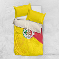 Italy Sicilia Bedding Set Triskeles With Lemons - Wonder Print Shop