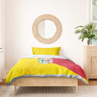 Italy Sicilia Bedding Set Triskeles With Lemons - Wonder Print Shop