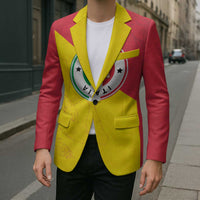 Italy Sicilia Blazer Triskeles With Lemons - Wonder Print Shop