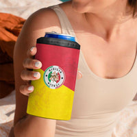 Italy Sicilia 4 in 1 Can Cooler Tumbler Triskeles With Lemons - Wonder Print Shop