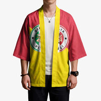 Italy Sicilia Kimono Triskeles With Lemons - Wonder Print Shop