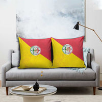 Italy Sicilia Pillow Cover Triskeles With Lemons - Wonder Print Shop