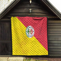 Italy Sicilia Quilt Triskeles With Lemons - Wonder Print Shop