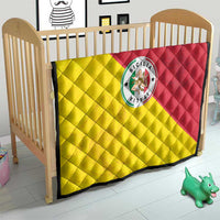 Italy Sicilia Quilt Triskeles With Lemons - Wonder Print Shop