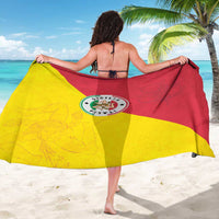 Italy Sicilia Sarong Triskeles With Lemons - Wonder Print Shop