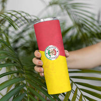 Italy Sicilia Skinny Tumbler Triskeles With Lemons - Wonder Print Shop