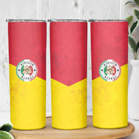 Italy Sicilia Skinny Tumbler Triskeles With Lemons - Wonder Print Shop