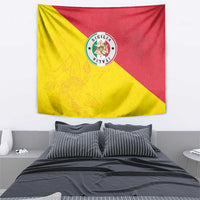 Italy Sicilia Tapestry Triskeles With Lemons - Wonder Print Shop