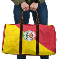 Italy Sicilia Travel Bag Triskeles With Lemons - Wonder Print Shop
