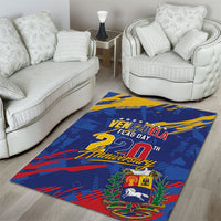 Venezuela Flag Day Area Rug 220th Anniversary Heritage Pride