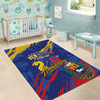 Venezuela Flag Day Area Rug 220th Anniversary Heritage Pride