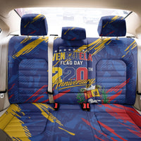 Venezuela Flag Day Back Car Seat Cover 220th Anniversary Heritage Pride