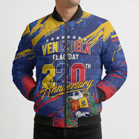Personalized Venezuela Flag Day Bomber Puffer Jacket 220th Anniversary Heritage Pride