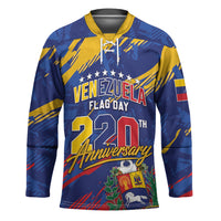 Personalized Venezuela Flag Day Hockey Jersey 220th Anniversary Heritage Pride