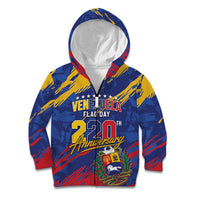 Personalized Venezuela Flag Day Kid Hoodie 220th Anniversary Heritage Pride