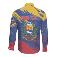 Personalized Venezuela Flag Day Long Sleeve Button Shirt 220th Anniversary Heritage Pride