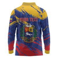 Personalized Venezuela Flag Day Long Sleeve Polo Shirt 220th Anniversary Heritage Pride