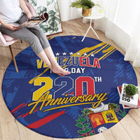 Venezuela Flag Day Round Carpet 220th Anniversary Heritage Pride