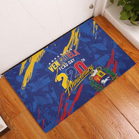 Venezuela Flag Day Rubber Doormat 220th Anniversary Heritage Pride