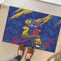 Venezuela Flag Day Rubber Doormat 220th Anniversary Heritage Pride