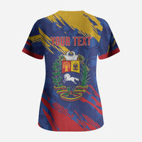 Personalized Venezuela Flag Day Scrub Top 220th Anniversary Heritage Pride