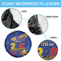 Venezuela Flag Day Spare Tire Cover 220th Anniversary Heritage Pride