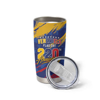 Personalized Venezuela Flag Day Tumbler Cup 220th Anniversary Heritage Pride