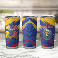 Personalized Venezuela Flag Day Tumbler Cup 220th Anniversary Heritage Pride
